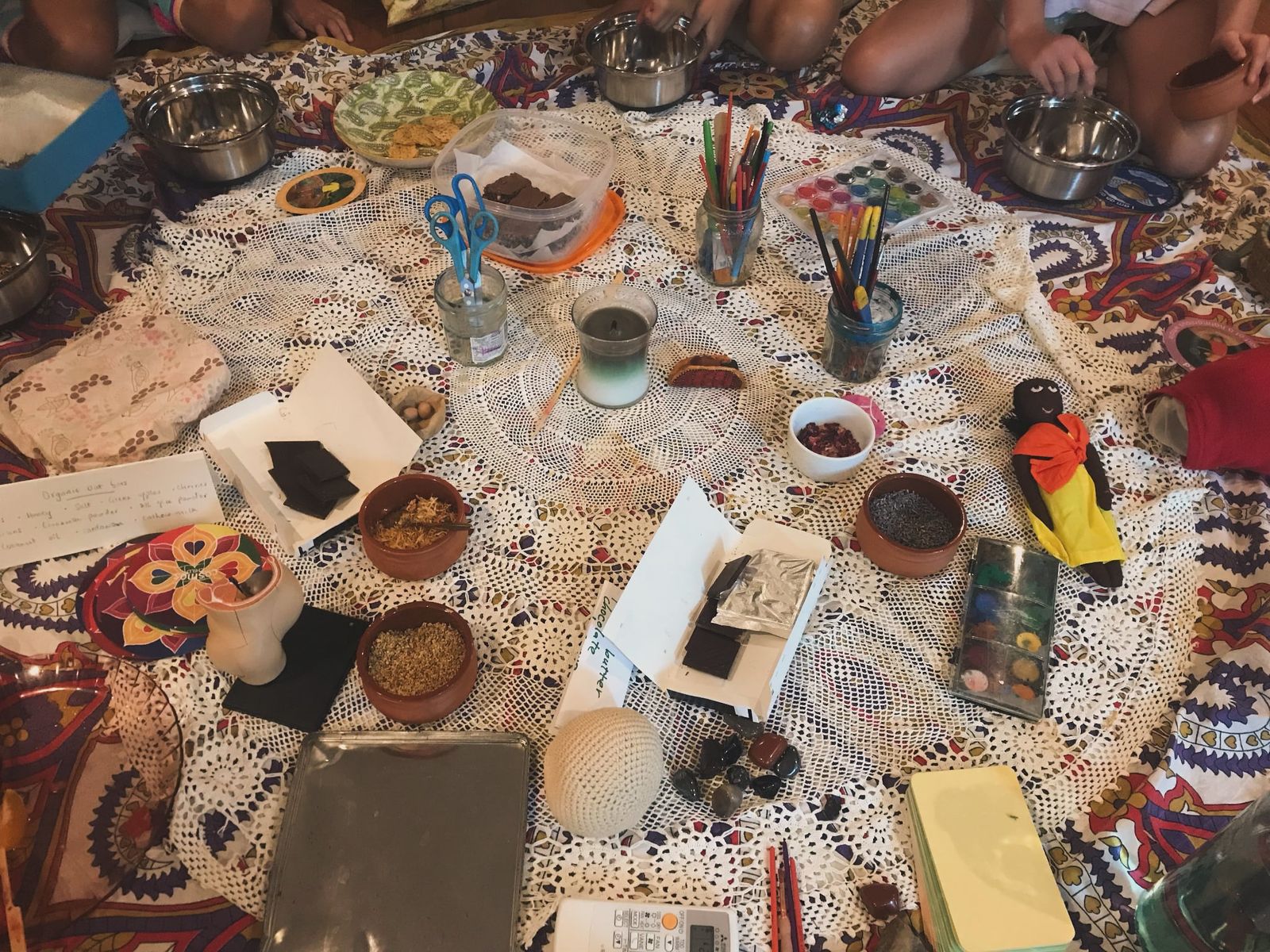 Young women's wellness circle